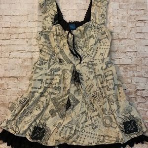 Harry Potter Marauders map dress